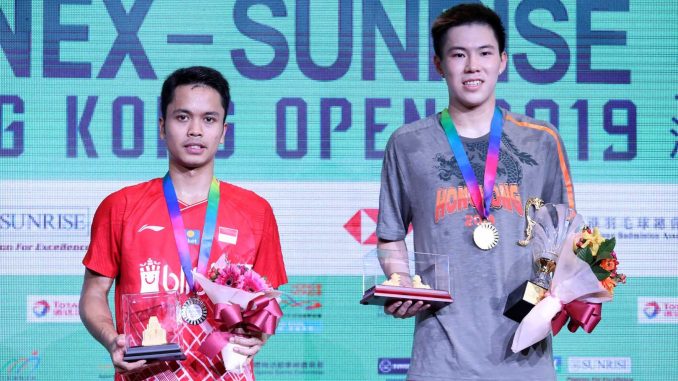 Anthony Ginting @ Hong Kong Open 2019